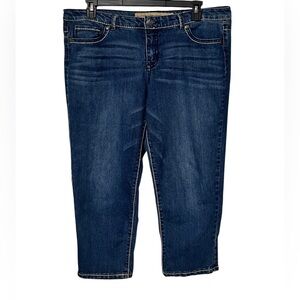 Nine West Vintage America Denim Capris Size 16